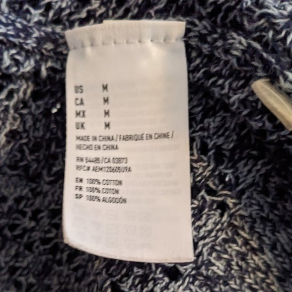 American Eagle Long Open-Front Cardigan - Picture 5 of 6